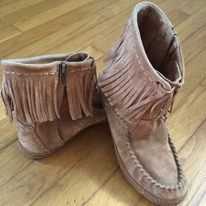 UGG Fringe Moccasins
